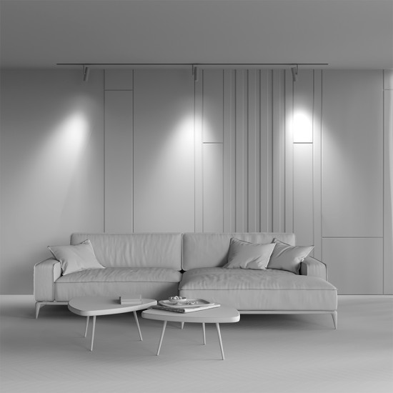 Siinivalgusti Elti Exility 3000K 12W 36°, Must/Valge - Valgustus Luminance'ilt
