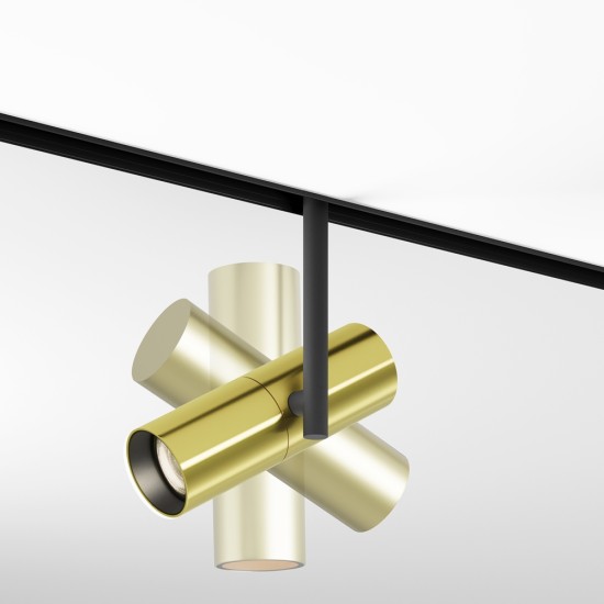 Siinivalgusti Elti Exility 2700K-6000K 12W 36° hämardatav Smart, Must/Messing - Valgustus Luminance'ilt