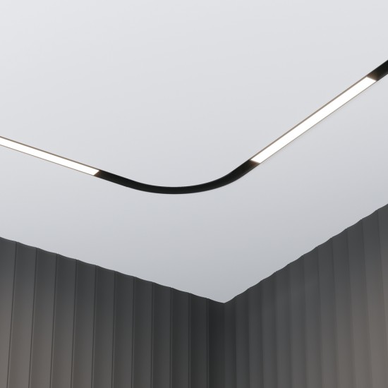 Siinivalgusti Basis Exility 2700-6000K 12W 120° hämardatav Smart, Must - Valgustus Luminance'ilt