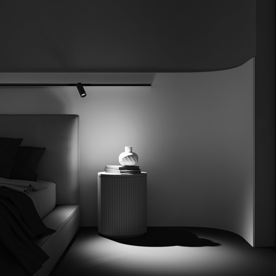 Siinivalgusti Focus Led Exility 2700-6000K 12W 36° hämardatav Smart, Must/Messing - Valgustus Luminance'ilt