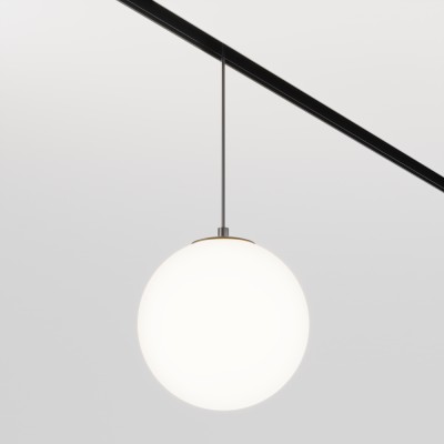 Ripp-siinivalgusti Luna Exility 2700-6000K 6W 360° hämardatav DALI, Must - Valgustus Luminance'ilt