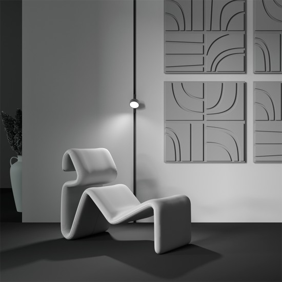 Siinivalgusti Rado Exility 3000K 18W 120°, Must/Messing - Valgustus Luminance'ilt