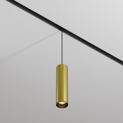 Ripp-siinivalgusti Focus Led Exility 3000K 12W 36°, Must/Messing - Valgustus Luminance'ilt