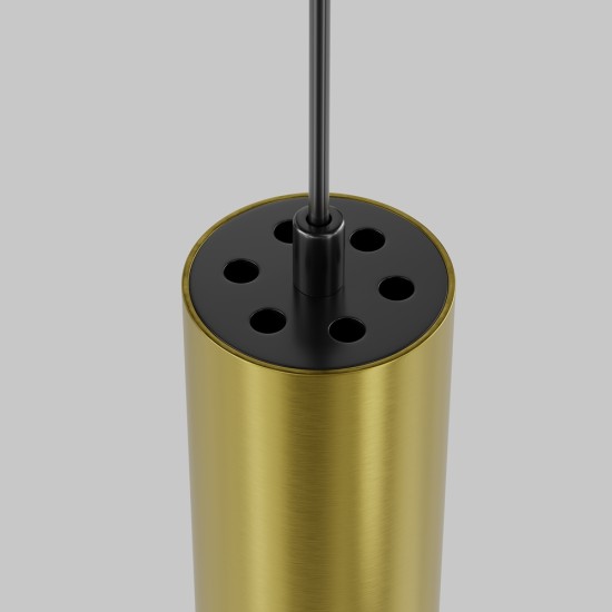Ripp-siinivalgusti Focus Led Exility 3000K 12W 36°, Must/Messing - Valgustus Luminance'ilt