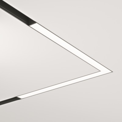 Siinivalgusti Basis Exility 3000K 24W 120°, Must - Valgustus Luminance'ilt