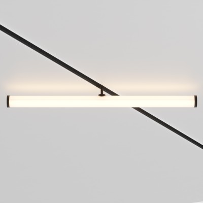 Track luminaire LARC Exility 3000K 25W 360°, Black - Lighting by Luminance
