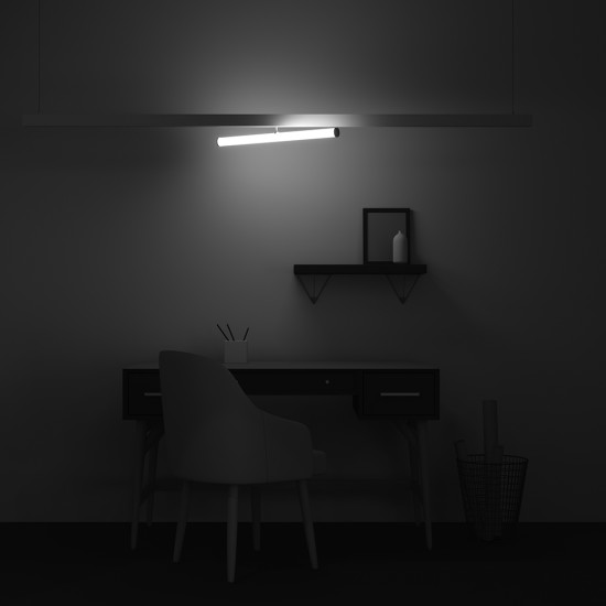 Siinivalgusti LARC Exility 2700-6000K 25W 360° hämardatav Smart, Valge - Valgustus Luminance'ilt