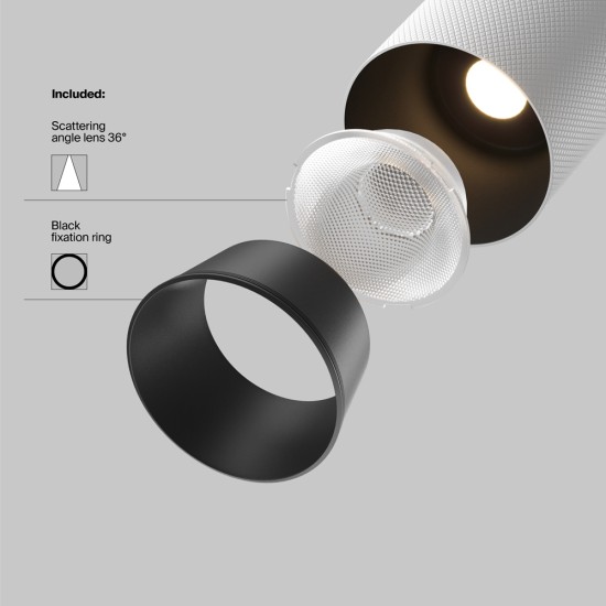 Siinivalgusti Artisan Exility 3000K 12W 36°, Must/Valge - Valgustus Luminance'ilt