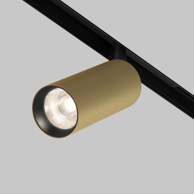 Track luminaire Artisan Exility 4000K 12W 36°, Black/Gold - Lighting by Luminance