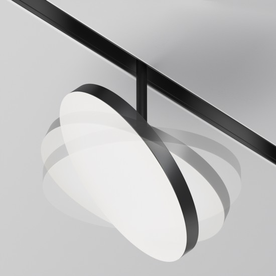 Siinivalgusti Plato Exility 2700-6000K 15W 120° hämardatav Smart, Must - Valgustus Luminance'ilt