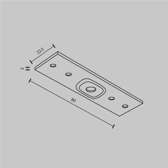 Sirge ühendus Exility pinnapealne, Valge - Valgustus Luminance'ilt