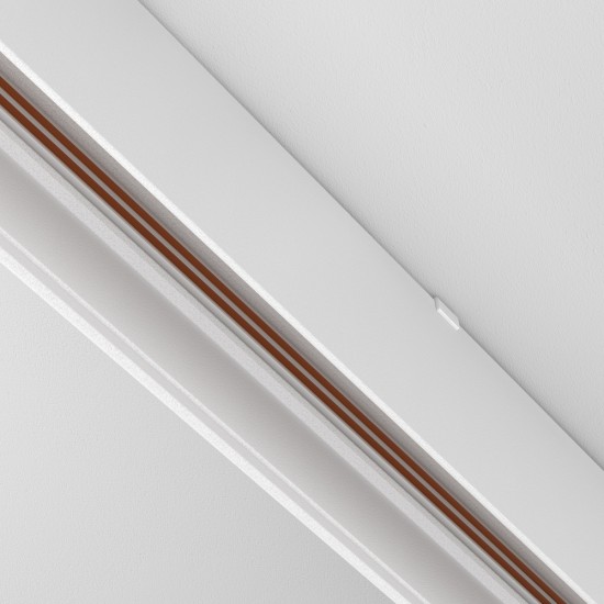 Pinnapealse paigalduse klamber Exility, Valge - Valgustus Luminance'ilt