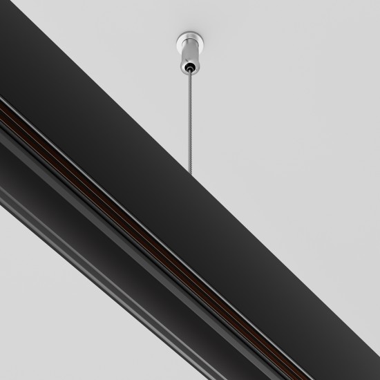 Riputuskomplekt 2 tk Exility, Must - Valgustus Luminance'ilt