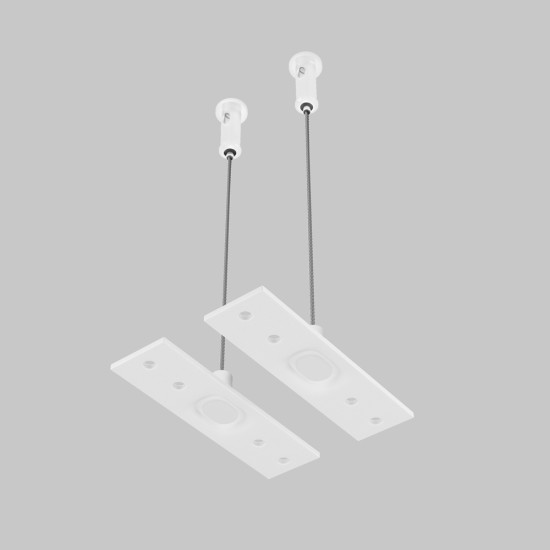 Riputuskomplekt 2 tk Exility, Valge - Valgustus Luminance'ilt