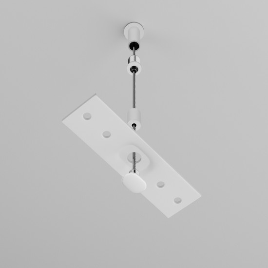 Riputuskomplekt 2 tk Exility, Valge - Valgustus Luminance'ilt