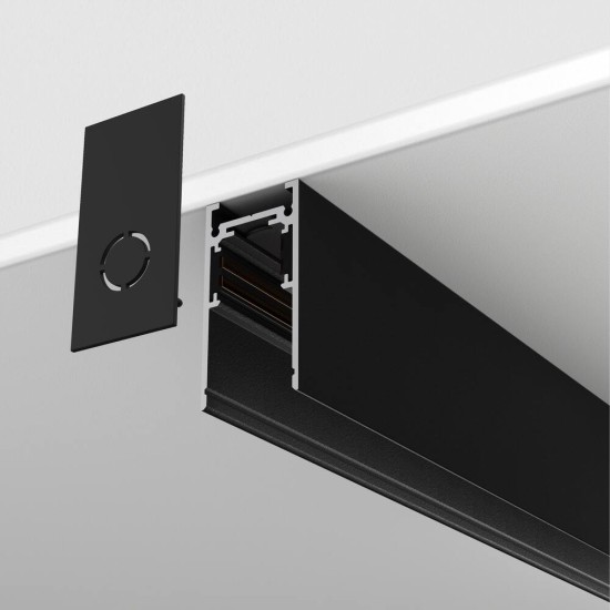 Siin Exility pinnapealne/riputatav, 1m, Must - Valgustus Luminance'ilt