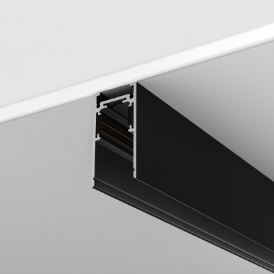 Siin Exility pinnapealne/riputatav, 2m, Must - Valgustus Luminance'ilt