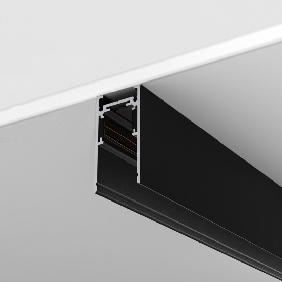 Siin Exility pinnapealne/riputatav, 2m, Must - Valgustus Luminance'ilt