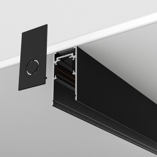 Siin Exility pinnapealne/riputatav, 2m, Must - Valgustus Luminance'ilt