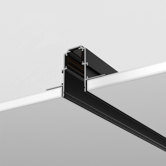 Siin Exility süvistatav siin kipsplaadile, 1m, Must - Valgustus Luminance'ilt