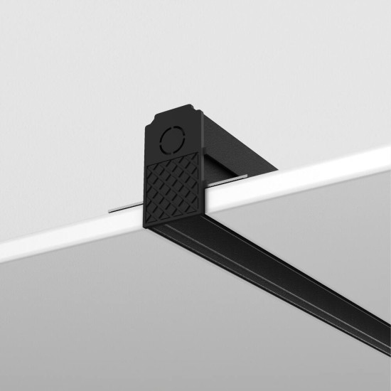 Siin Exility süvistatav siin kipsplaadile, 1m, Must - Valgustus Luminance'ilt