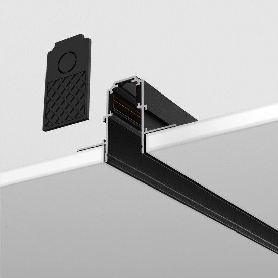 Siin Exility süvistatav siin kipsplaadile, 1m, Must - Valgustus Luminance'ilt