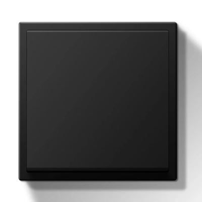 Single Switch "LUUM", Black - Lighting by Luminance