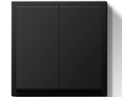 double Switch "LUUM", Black