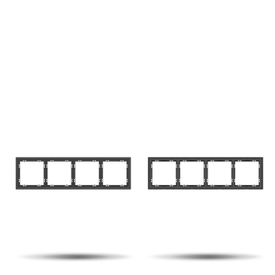 quadruple frame “LUUM” - Lighting by Luminance