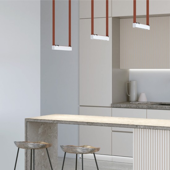 Трековый светильник BELTY GRILL (белый, 32.3см, 4000К) - Освещение от Luminance