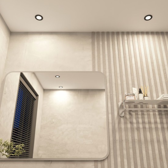 SPOT PORT waterproof recessed spotlight (black) - Lighting by Luminance
