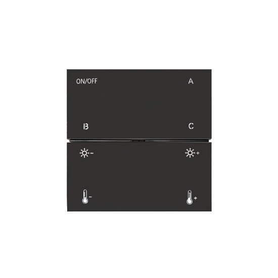 SMART wall control panel (230V) (black) - Lighting by Luminance