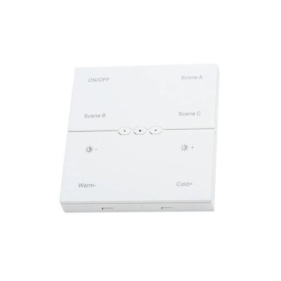 SMART wall control panel (battery-powered) (white) - Lighting by Luminance