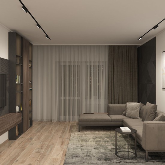 Rotatable SMART LINEAR track light - Lighting by Luminance