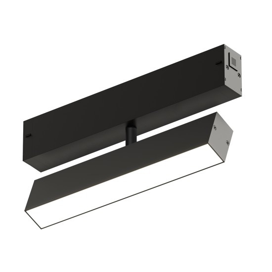 Rotatable SMART LINEAR track light - Lighting by Luminance