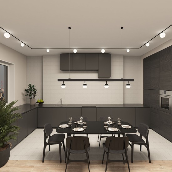 SMART MOON track light - Lighting by Luminance