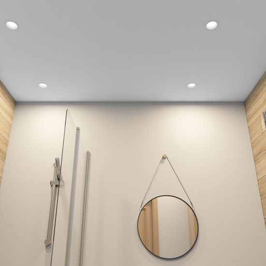 SPOT DEEP SPOT PORT waterproof recessed spotlight (white) - Lighting by Luminance