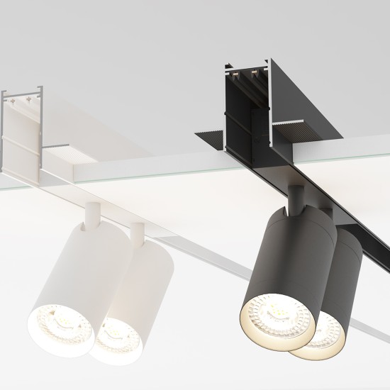 Recessed drywall track SMART (3m) - Lighting by Luminance