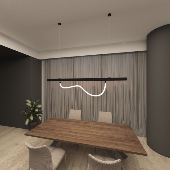 Flexible SMART RAY track light - Lighting by Luminance