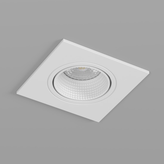 SPOT RODVIG recessed square light (white) - Lighting by Luminance