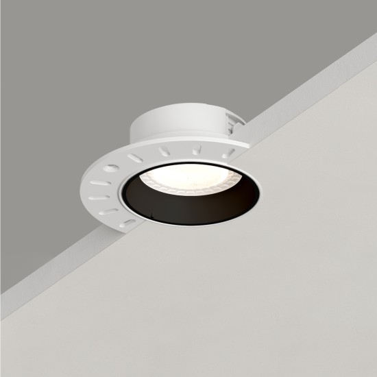 SPOT VIBI recessed round light (black) - Lighting by Luminance
