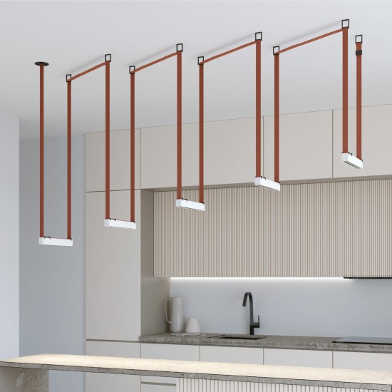 Трековый светильник BELTY GRILL (белый, 32.3см, 4000К) - Освещение от Luminance