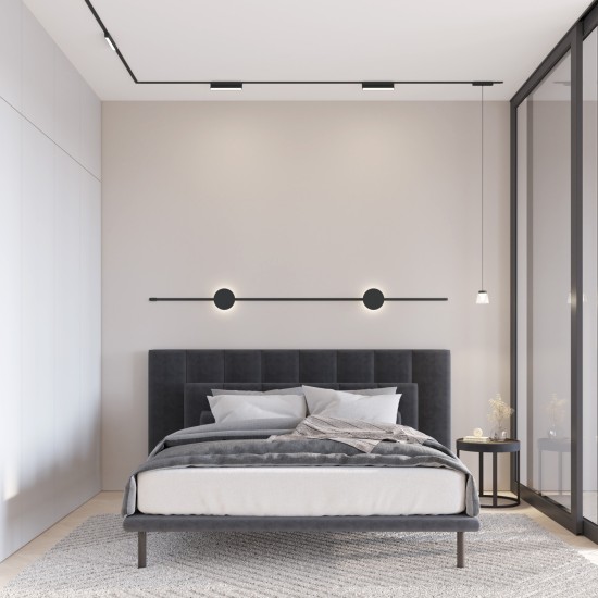 AIR LINEAR magnetic track light (3000К) - Lighting by Luminance
