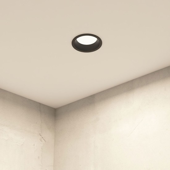 SPOT DEEP SPOT PORT waterproof recessed spotlight (black) - Lighting by Luminance
