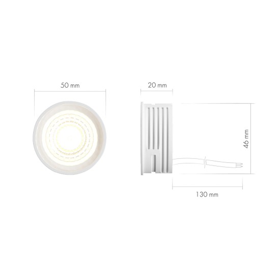 Недиммируемый LED-модуль (3000K) - Освещение от Luminance