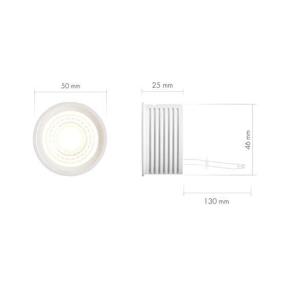 DENKIRS dimmerdatav LED-moodul (4000K) - Luminance