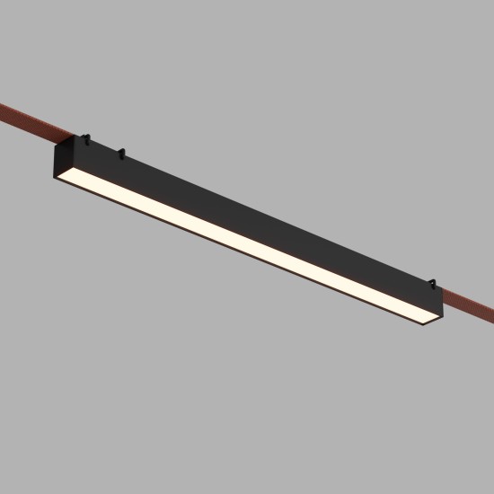 Трековый светильник BELTY LINEAR (черный, 64.2см, 3000К) - Освещение от Luminance