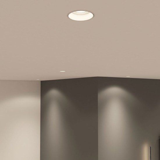 SPOT VIBI recessed round light (white) - Lighting by Luminance