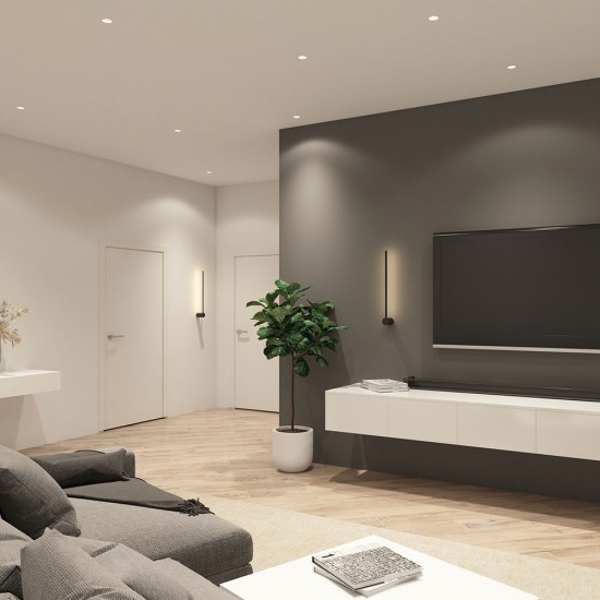 SPOT VIBI recessed round light (white) - Lighting by Luminance