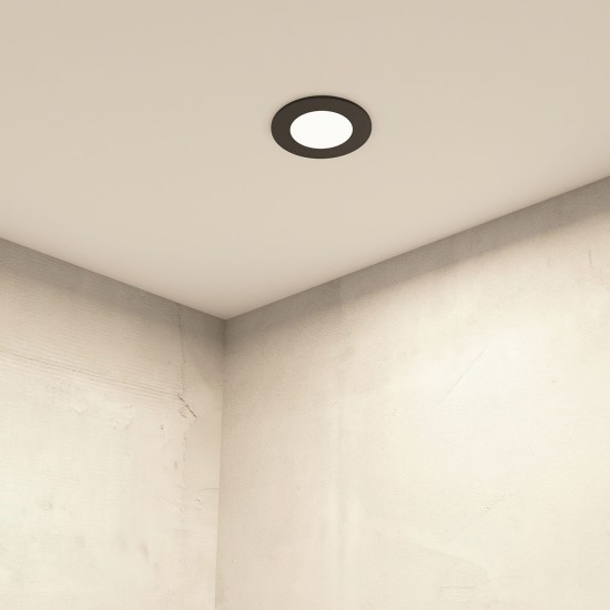 SPOT PORT waterproof recessed spotlight (black) - Lighting by Luminance